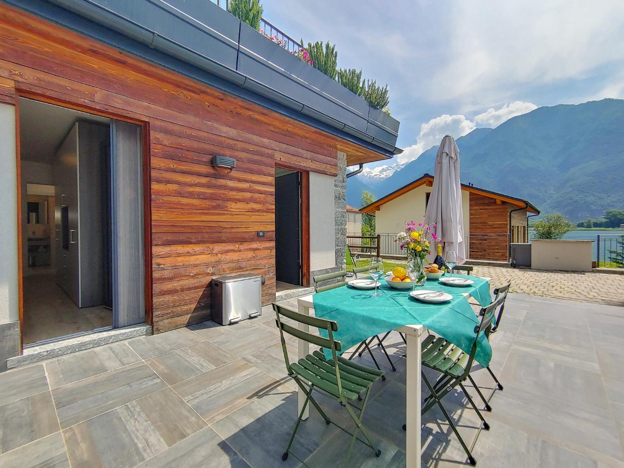 Dascio Emotion Ferienwohnung Mit Terrasse Am See Dış mekan fotoğraf