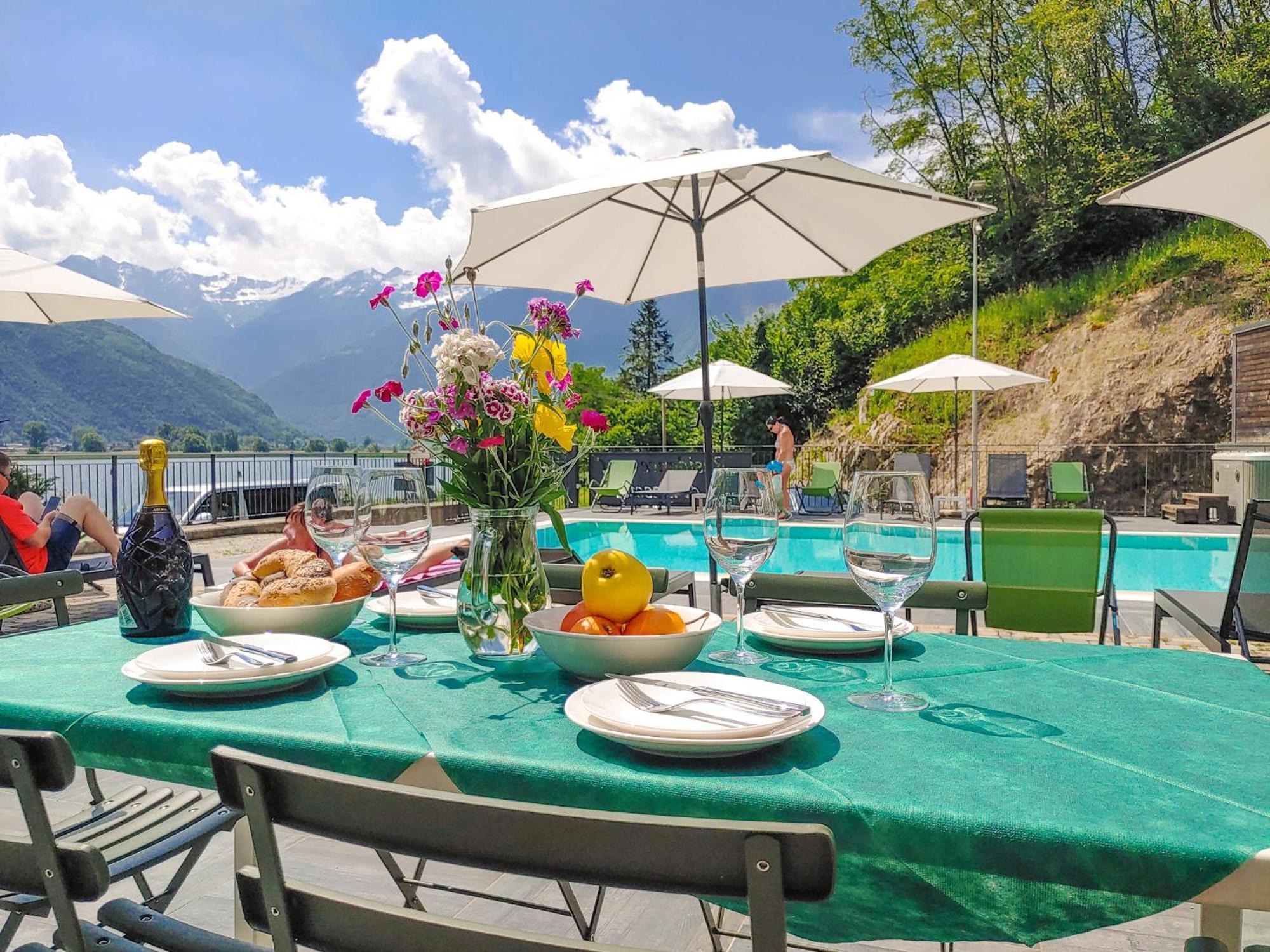 Dascio Emotion Ferienwohnung Mit Terrasse Am See Dış mekan fotoğraf