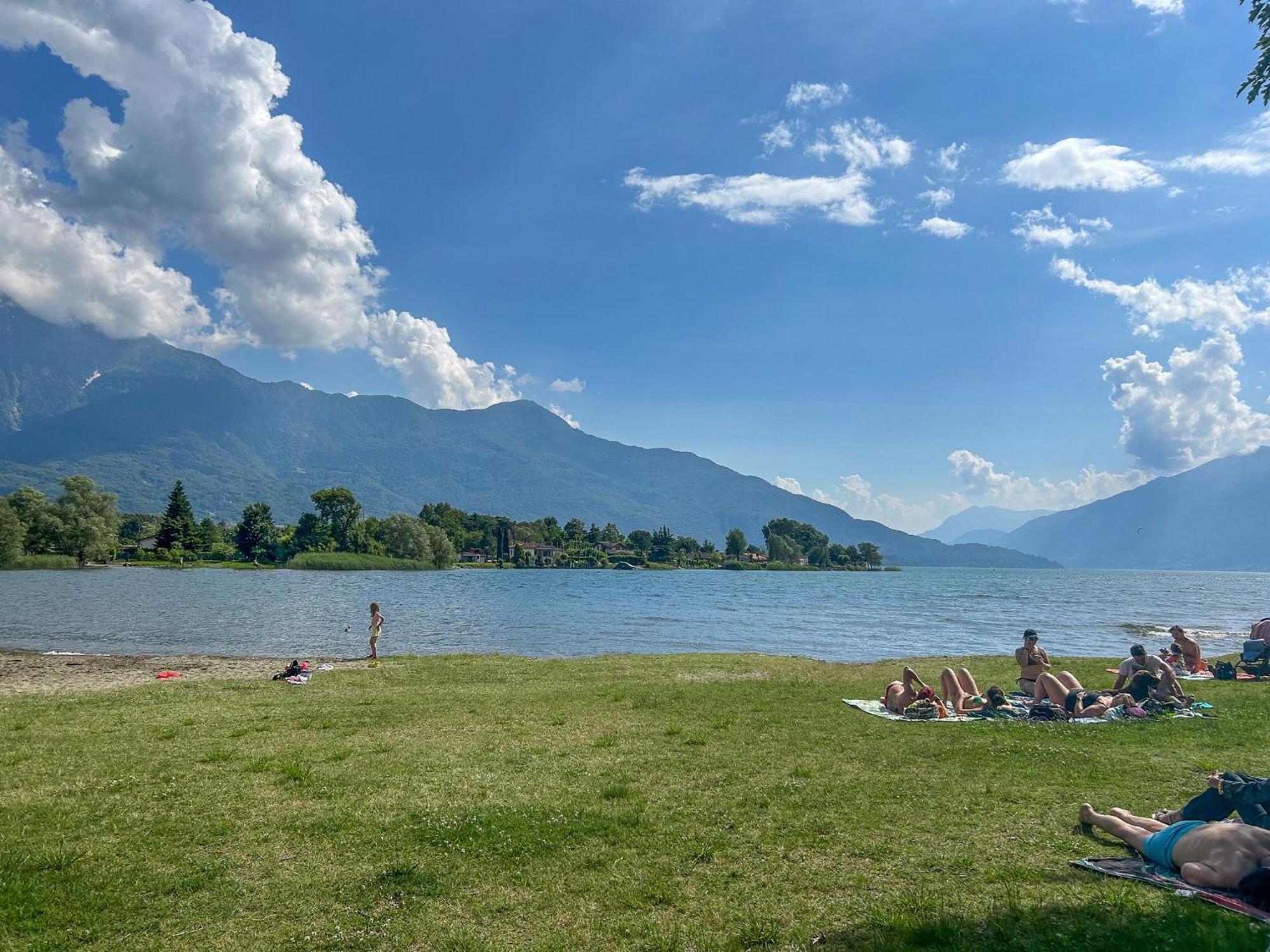 Dascio Emotion Ferienwohnung Mit Terrasse Am See Dış mekan fotoğraf